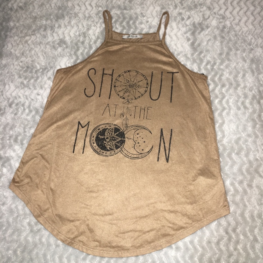 Suede F21 Tank Top
